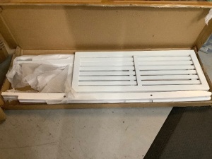 Two Tier White Shelf, Appears New