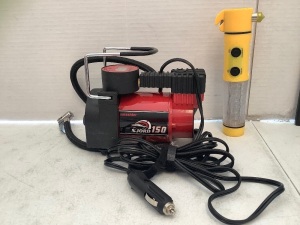 Smashier Portable Air Compressor, Untested, E-Comm Return, Retail 43.98