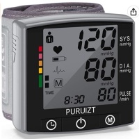 PURUIZT&nbsp;Blood Pressure Monitor, Powers Up, Appears New, Retail 33.99