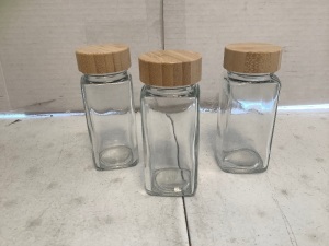 Lot of (3) Spice Jars, Appears New