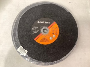 14-Inch Cut-Off Wheel 10 Pack, Appears new, Retail 45.99