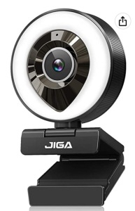 JIGA Stream Webcam, Powers Up, Appears new, Retail 39.95