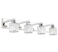 Aipsun Crystal Bathroom Vanity Light, Appears New
