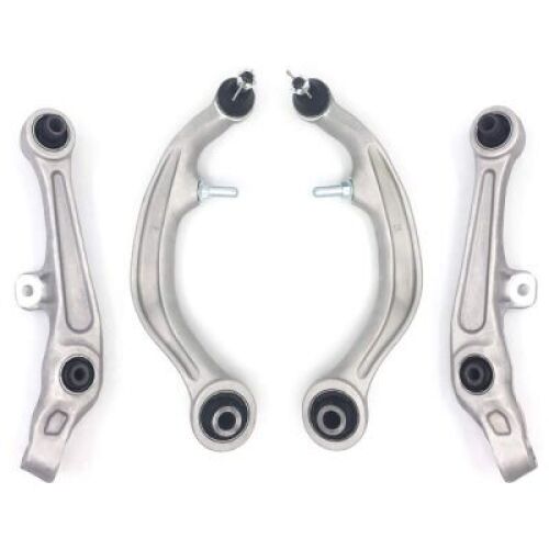 Topicksap - New 4pc Front Lower Forward & Rearward Control Arms w/Ball Joints Kit for Infiniti G35 Nissan 350Z 2003-2004 2dr Coupe RWD - Appears New