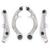 Topicksap - New 4pc Front Lower Forward & Rearward Control Arms w/Ball Joints Kit for Infiniti G35 Nissan 350Z 2003-2004 2dr Coupe RWD - Appears New