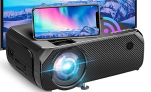 Bomaker LED Projector, Powers Up, Appears New, Retail 179.99