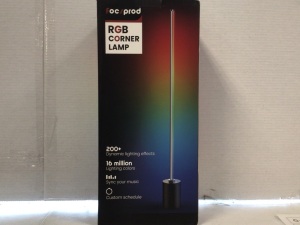 Focsprod RGB Corner Lamp, Untested, Appears New