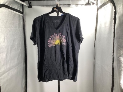 Life is Good Women's Crusher Tee, XXL, Appears New