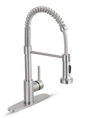 Kitchen Faucet with Pull Down Sprayer, Appears New