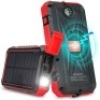 Lot of (5) Solar Powered&nbsp;Wireless Power Bank&nbsp;- New