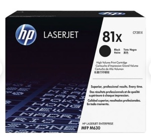 HP 81X Black High Yield Toner Cartridge, E-Comm Return, Retail 327.89