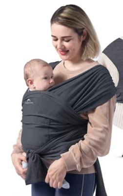 Momcozy Baby Wrap Carrier Sling, Appears new, Retail 37.99