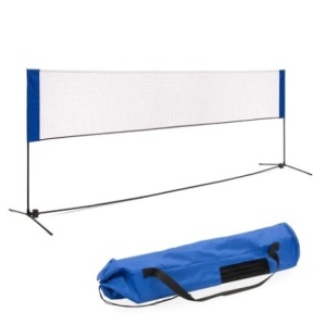 Portable Freestanding Volleyball, Tennis, Badminton Net, 12.5ft, Appears New