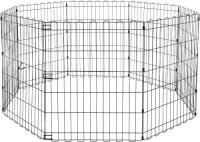 Amazon Basics Foldable Metal Pet Dog Exercise Fence Pen&nbsp;60 x 60 x 30 Inches - E-Comm Return, Appears New&nbsp;&nbsp;