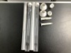Lot of (3) Multifunctional Portable Camping Light, One Missing Base, Powers On, Appears New