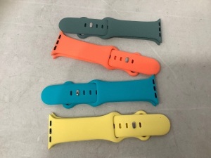 Lot of (4) Smart Watch Bands, Appears New