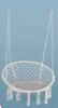 Macrame Hammock Chair Swing with Heavy Duty Hanging Hardware Kit - Appears New