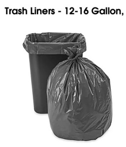 CANLINERS TRASH BAGS 12-16 GALLONS, E-COMMERCE RETURN