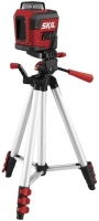 SKIL 65ft. 360&deg; Red Self-Leveling Cross Line Laser Level with Horizontal and Vertical Lines, Rechargeable Lithium Battery with USB Charging Port, Compact Tripod & Carry Bag - Appears New, Tested/Works&nbsp;
