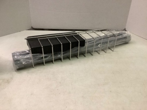 Lot of (2) Foldable Dish Drying Rack with Silverware Tray, Appears New