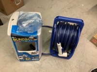 30 Meter Hose with Reel and Cover, Appears New