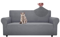 ZNSAYOTX&nbsp;Stretch Loveseat Couch Cover, Appears New, Retail 49.99