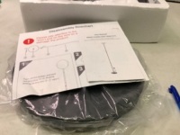 Smart LED Floor Light, 24W, Powers On, Appears New