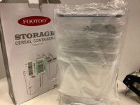 FooYoo Storage Cereal Containers, 4 Pieces, Appears New