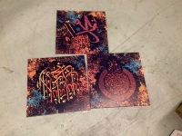 3 Panel Canvas Wall Art, Appears New