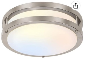 13 inch Flush Mount LED Ceiling Light, Appears New, Retail 39.99