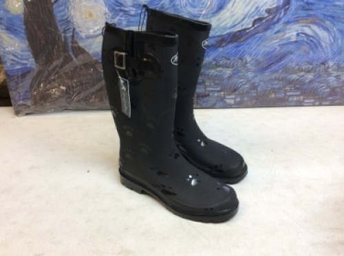Women Fashion Rain Boots&nbsp;With Comfortable Insoles, Size 7 - New&nbsp;&nbsp;