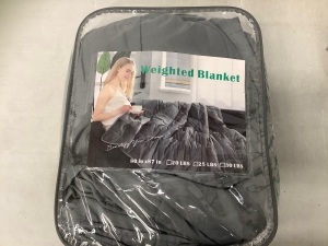 25lb Weighted Blanket, Appears New, Retail 89.99