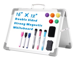 STOBOK Dry Erase Board Double Sided, Appears New, Retail 19.10