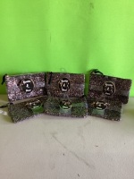 Sparkle & Shine, Glitter Purse, LOT of 6, New, Retail - $42