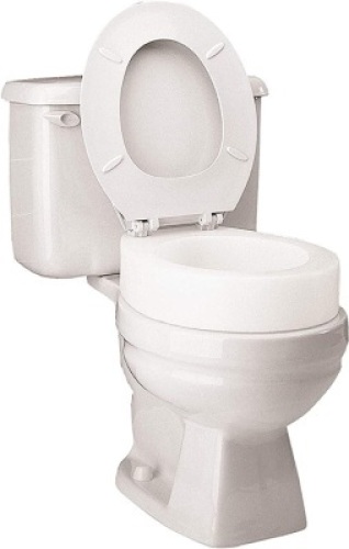Carex, Elongated Toilet Seat Elevator, Like New, Retail - $37.58