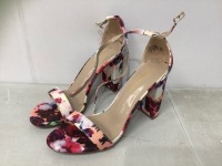 Dream Pairs&nbsp;Women's Chunky High Heel Pump Sandals, 9, Appears New, Retail 48.99