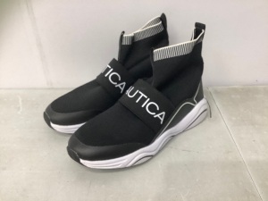 Nautica Kids High-Top Sock Slip-On Sneakers, 4, E-Comm Return, Retail 55.00