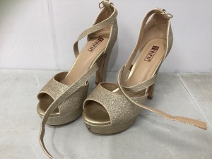 IDIFU Women's Platform High Heels, 7, E-Comm Return, Retail 53.00