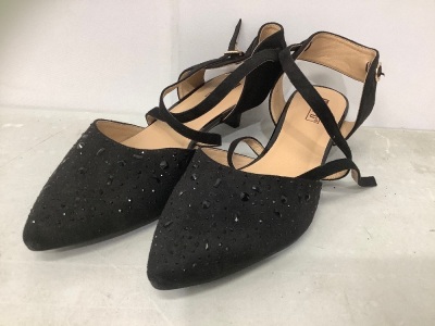 IDIFU Women's Kitten Heel Shoes, 10, Appears New, Retail 50.99