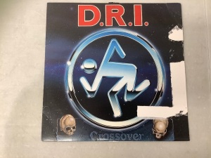 D.R.I. Crossover Vinyl Reocrd, Appears new