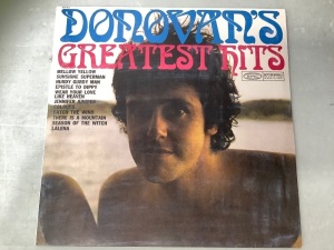 Donovans Greatest Hits Vinyl Record, Appears new