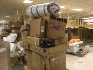 Pallet of Salvage Items. Will Contain Broken or Incomplete Parts