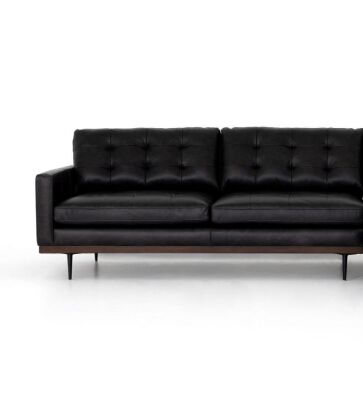 Lexi Sonoma Black Sectional Piece - Does Not Have Chaise