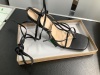 Women's Clear Heel Sandals, Size 8.5, Appears New