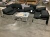 Outdoor Patio Sectional - Missing Feet & Some Hardware 