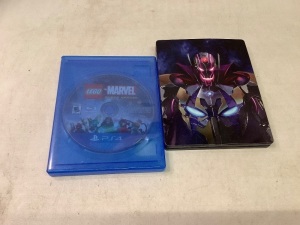 Lot of (2) PS4 Marvel Games, Appears New