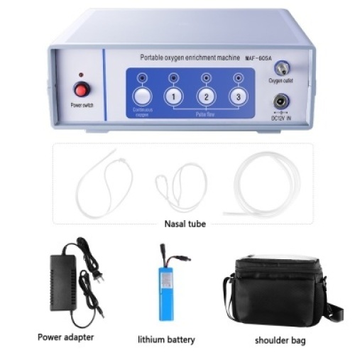MAF-605A 0-xy Concentrator 1-3L/min Adjustable Portable 0xygen&nbsp;Machine. Appears New