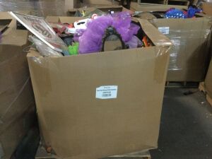 Pallet of Halloween Costumes & Accessories, Party Supplies, Decorations & More - High Piece Count! 