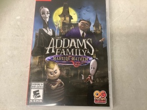 The Addams Family Mansion Mayhem Nintendo Switch Game, Appears New, Retail 19.99