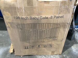 198" 8 Panel Baby Gate 